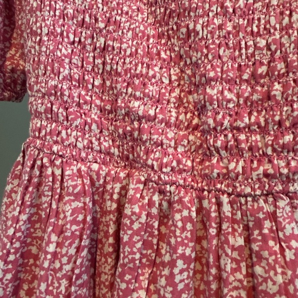 Abercrombie and Fitch dress. Pink/white floral. Size medium. Puff sleeve. Cute! - Picture 5 of 16